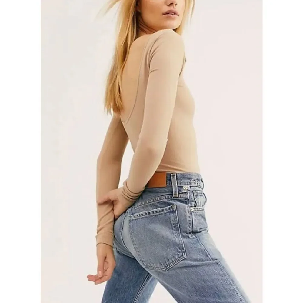 Free People Low Back Bodysuit